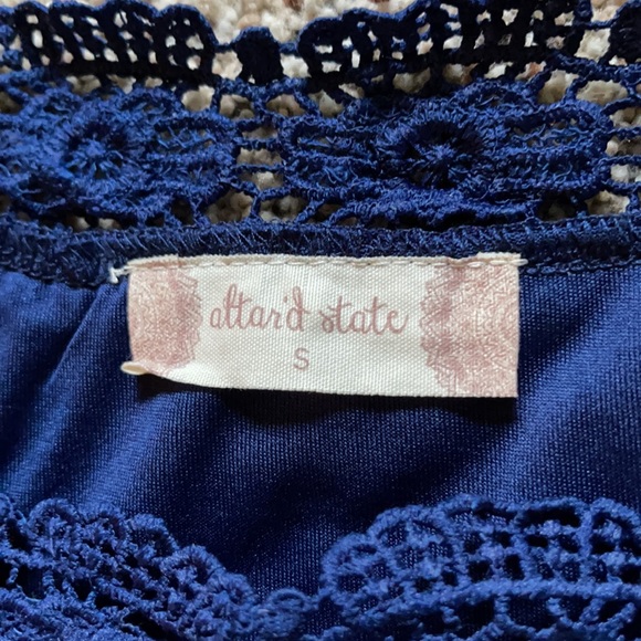 Altar’d State navy blue dress - Picture 2 of 3